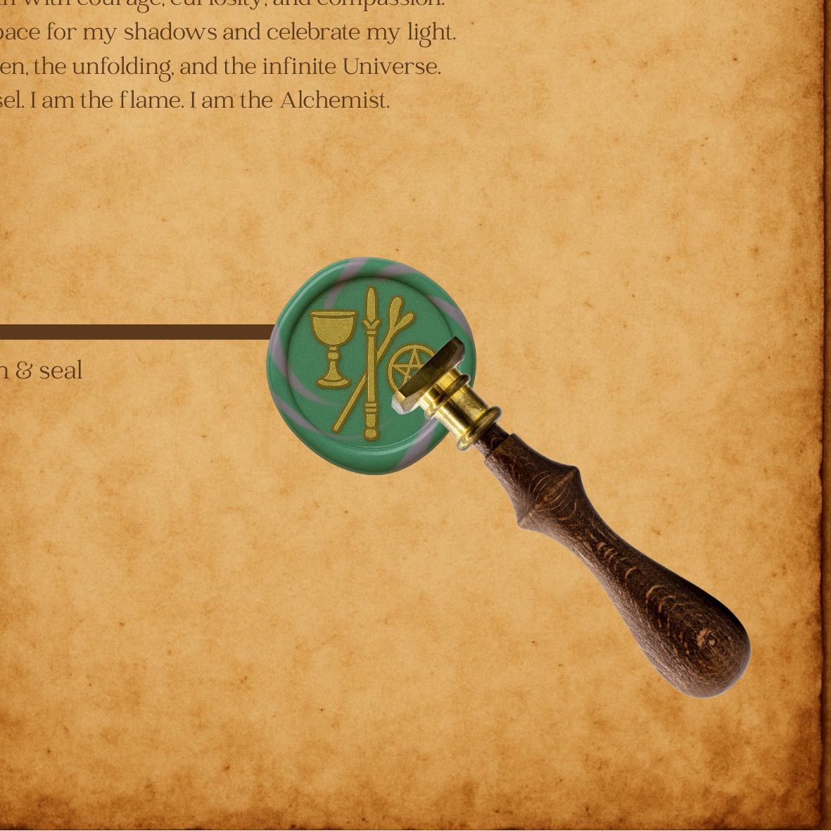 The Tarot Wax Seal Collection - Magician’s Tools