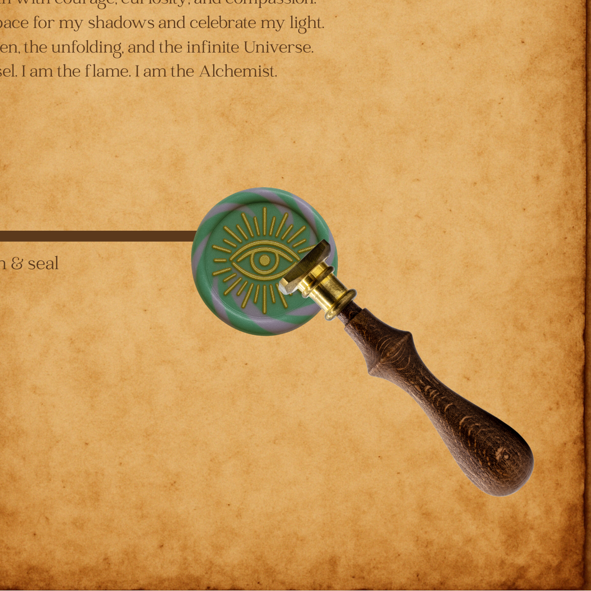 The Tarot Wax Seal Collection - Third Eye