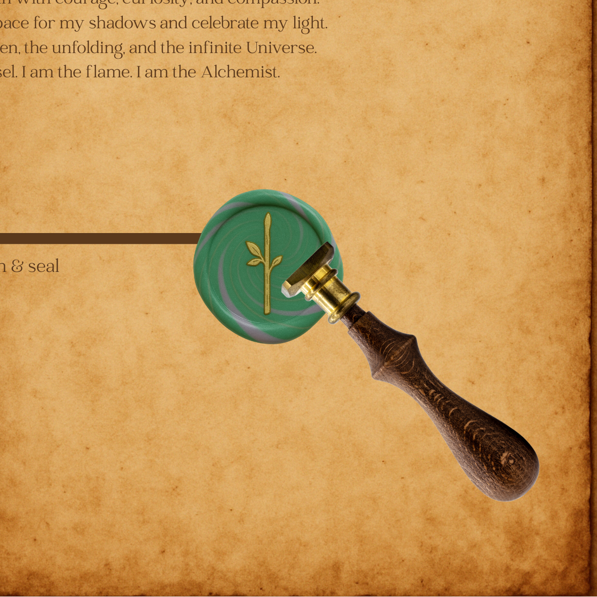 The Tarot Wax Seal Collection - Wands