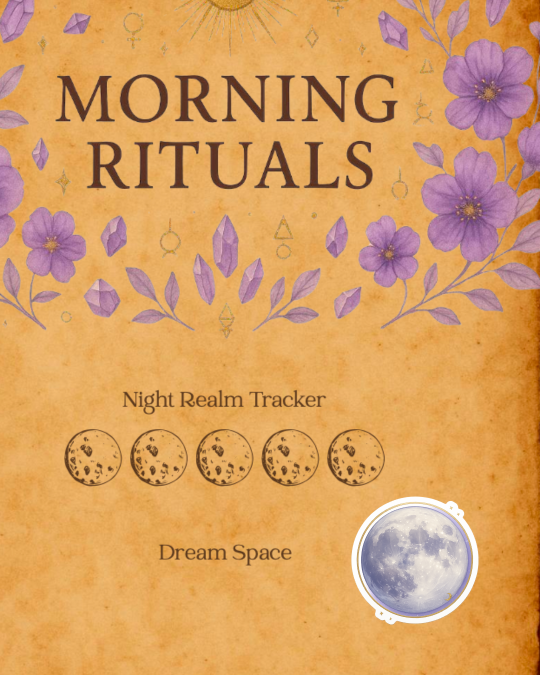 Full Moon Digital Sticker