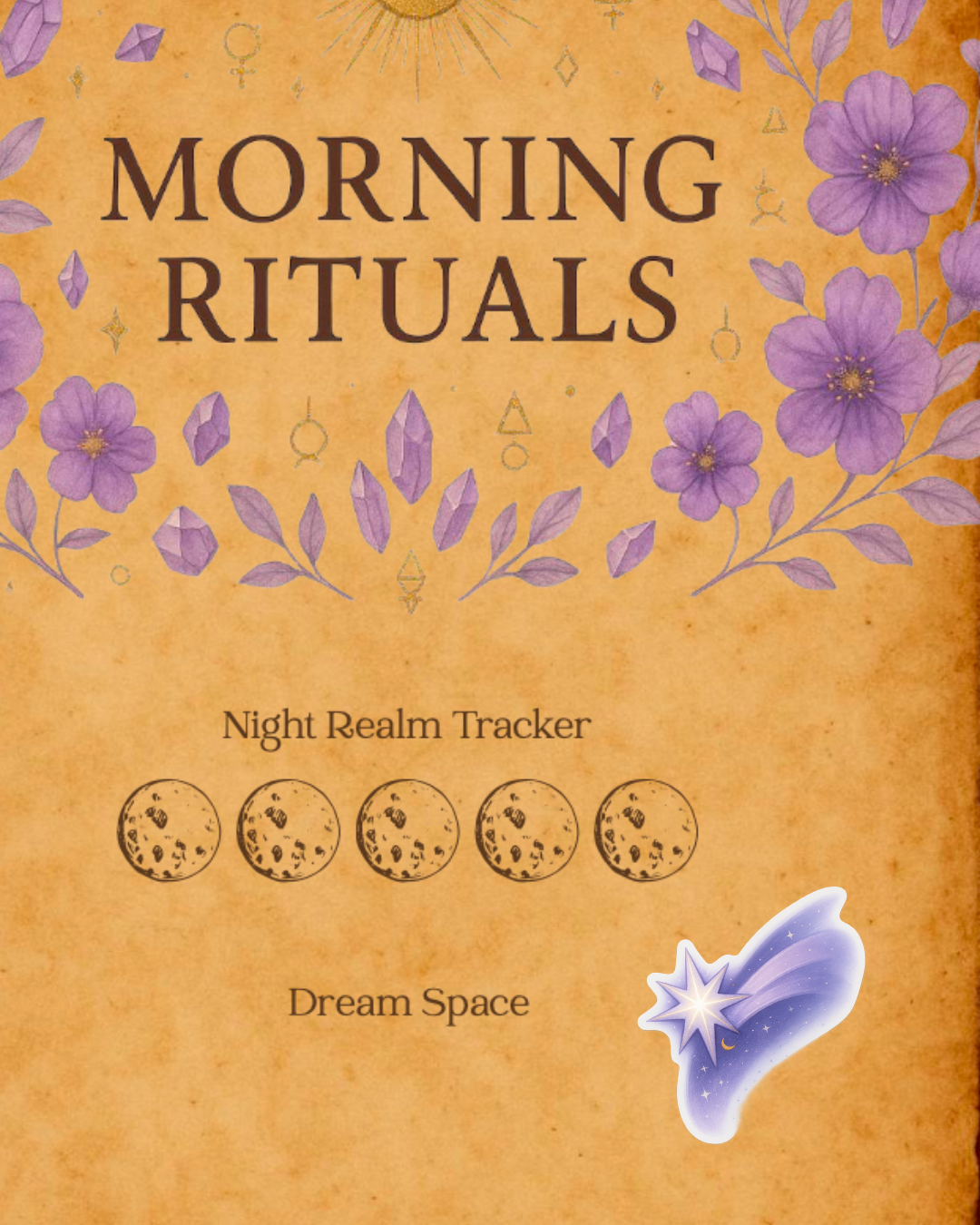 Shooting Star Digital Sticker