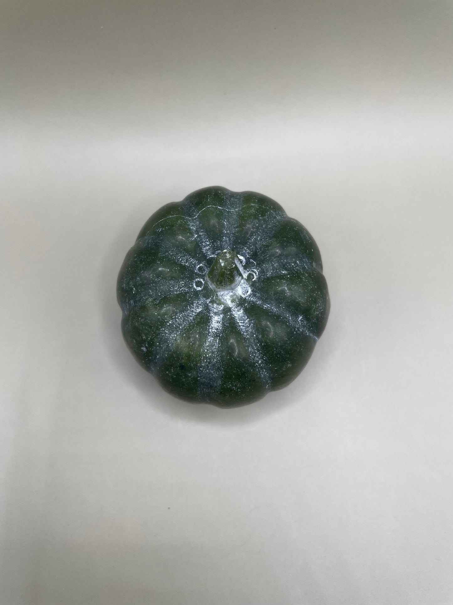 Witching Hour Treasures: Green Nephrite Jade Pumpkin no. 1