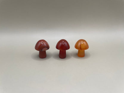 Witching Hour Treasures: Carnelian Mini Mushroom