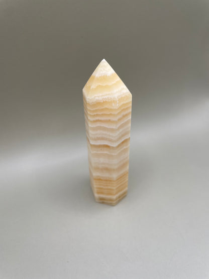 Witching Hour Treasures: Yellow Calcite Tower no. 1