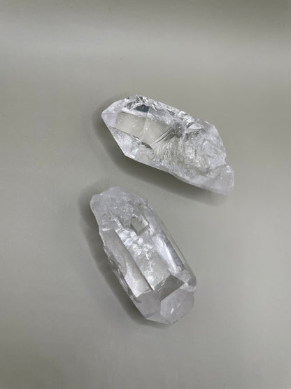 Raw Clear Quartz Point in M
