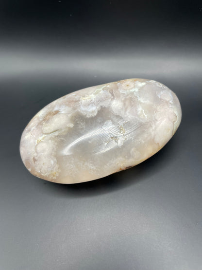 Flower Agate Palm Stone no. 7