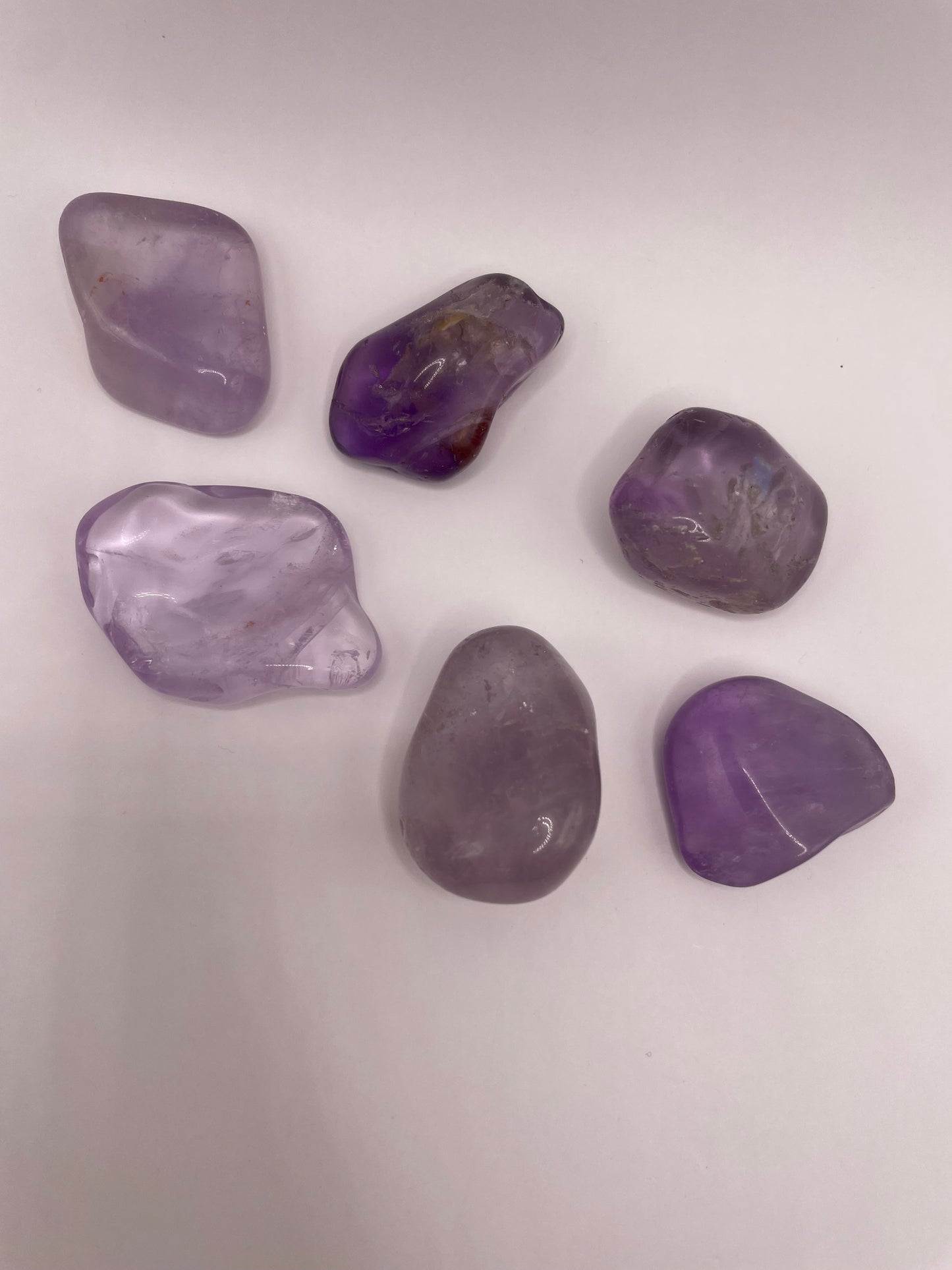 Light Amethyst Tumbled Stones