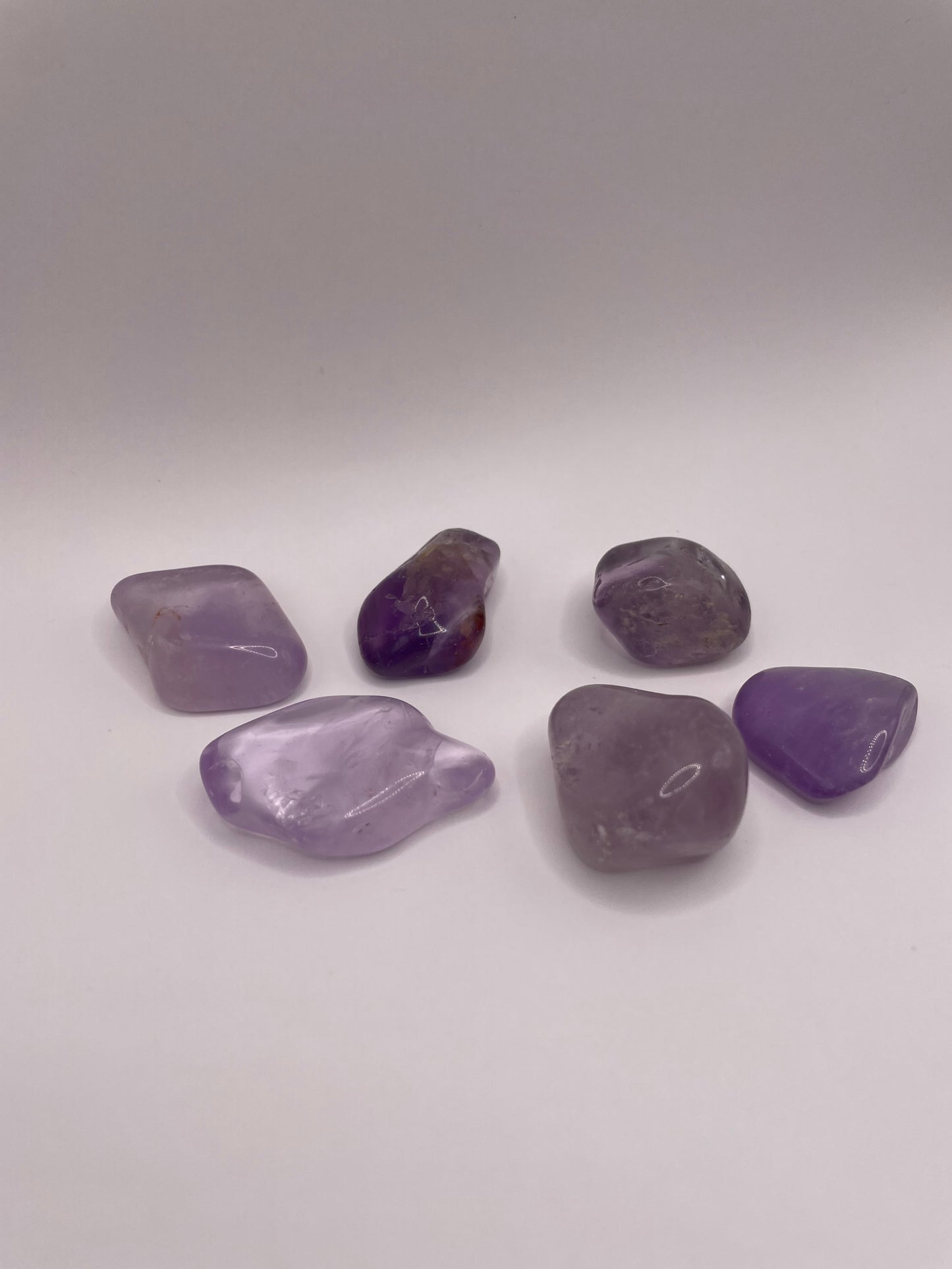 Light Amethyst Tumbled Stones