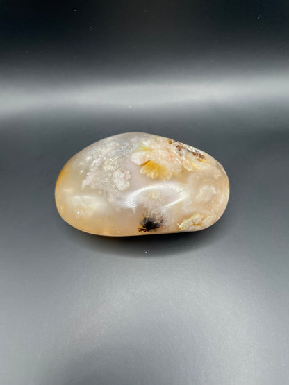 Flower Agate Palm Stone no. 4