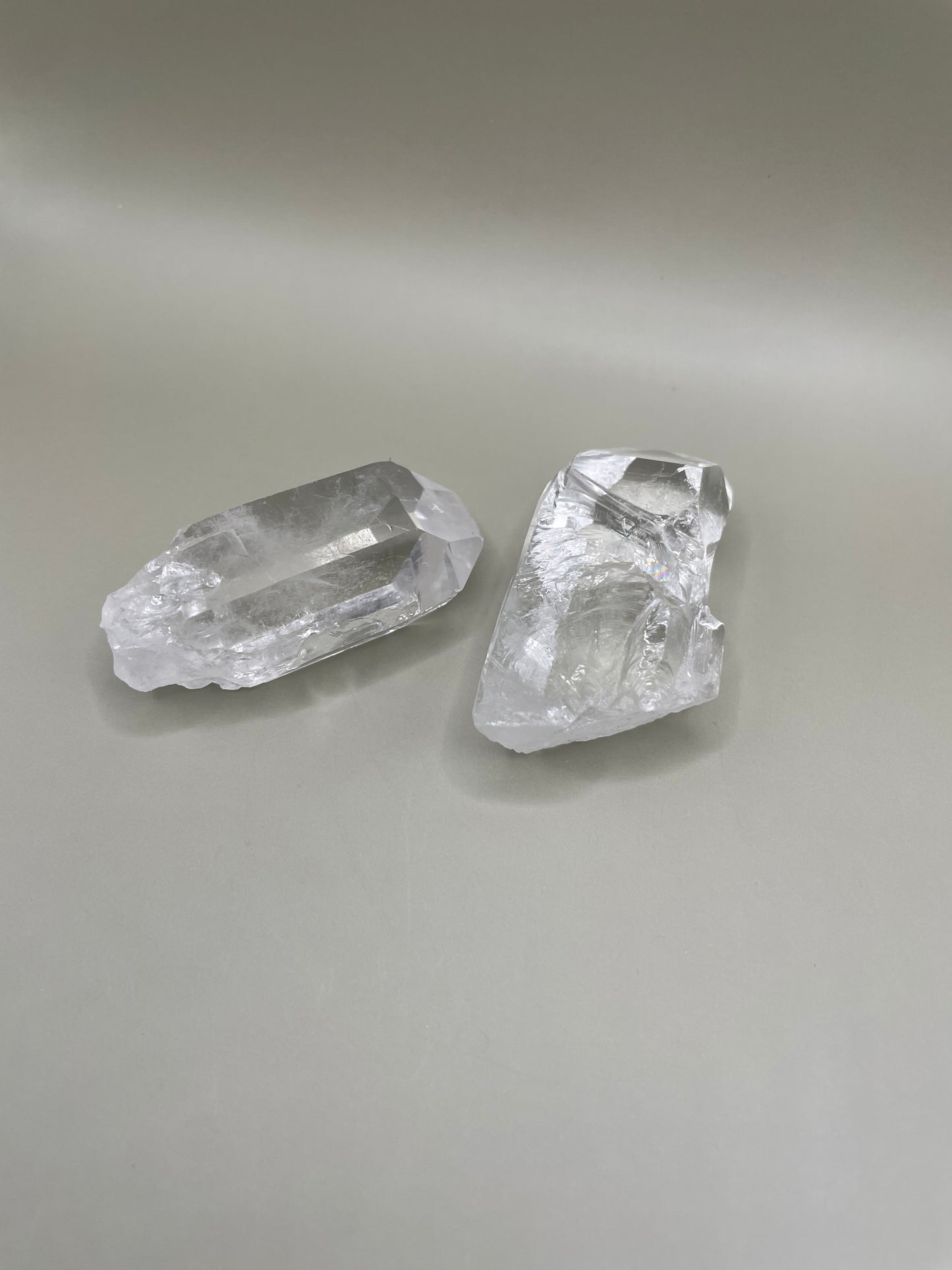 Raw Clear Quartz Point in M