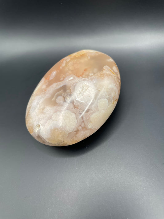 Flower Agate Palm Stone no. 9