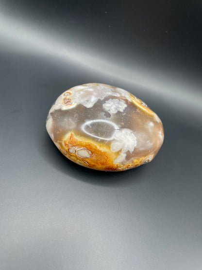 Flower Agate Palm Stone no. 2