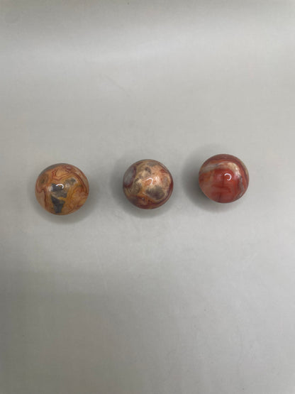 Witching Hour Treasures: Crazy Lace Agate Mini Mushroom