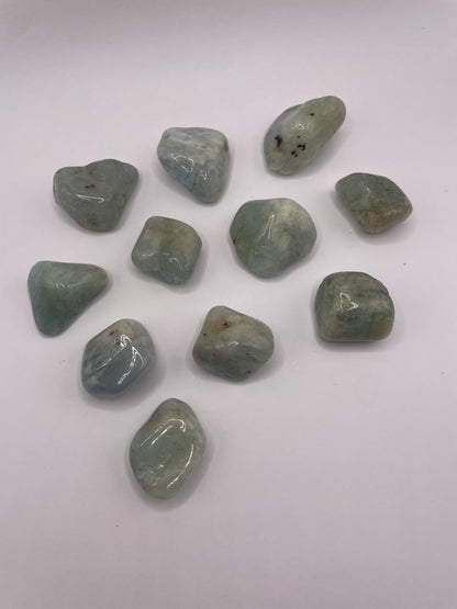 Medium Tumbled Aquamarine Crystal