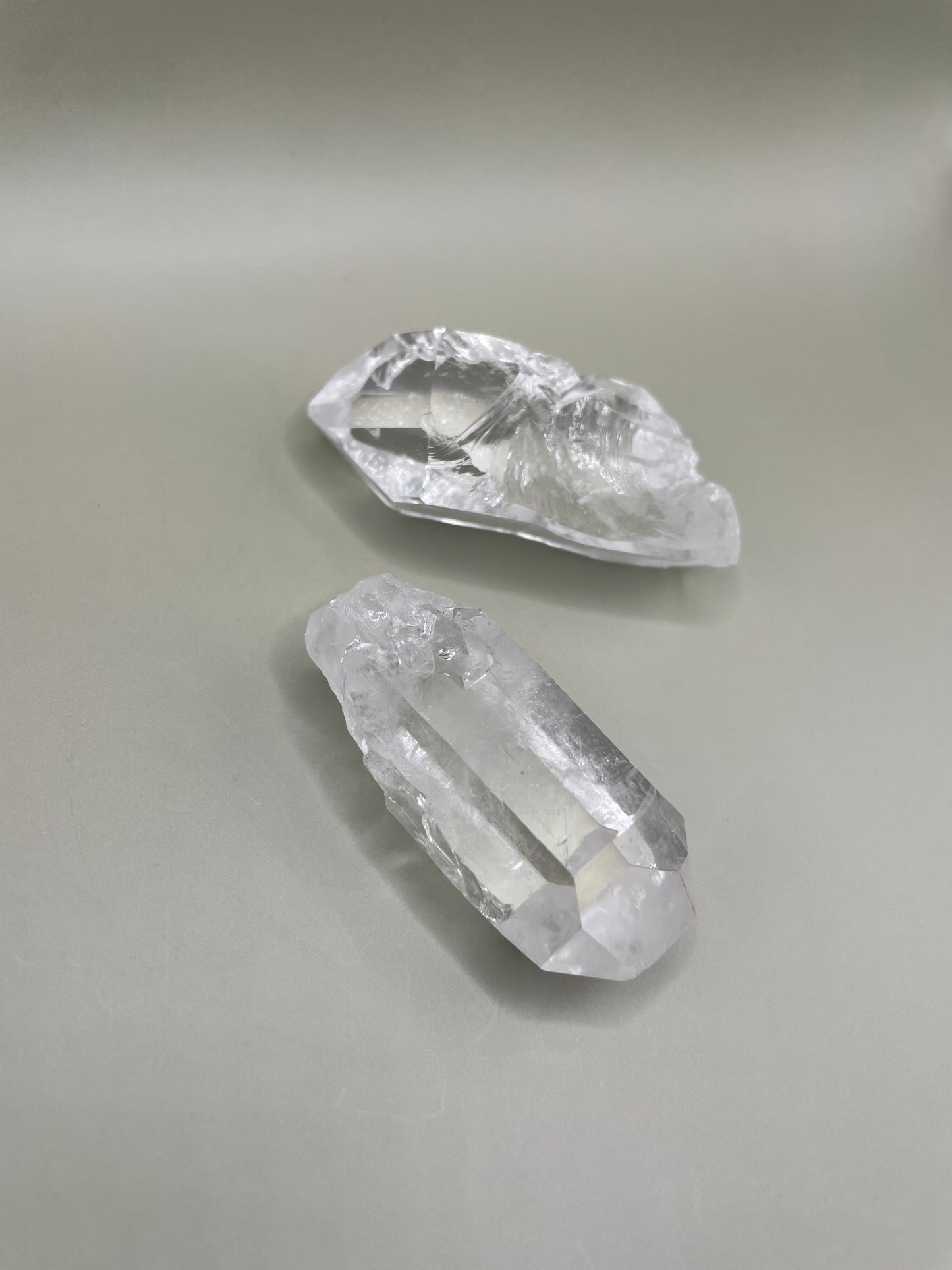 Raw Clear Quartz Point in M