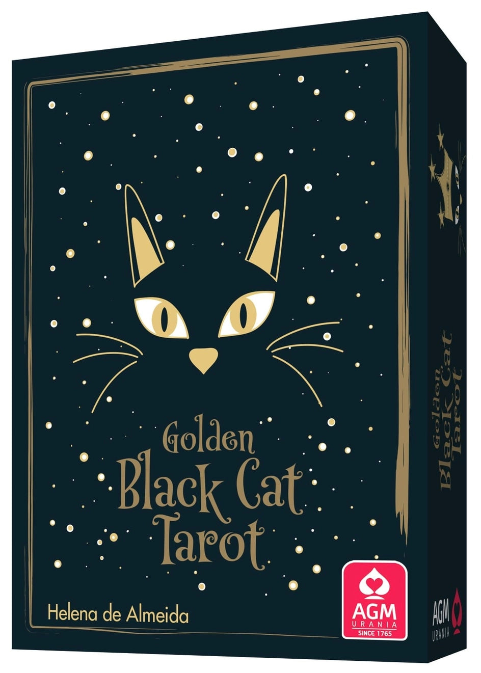 Golden Black Cat Tarot Deck