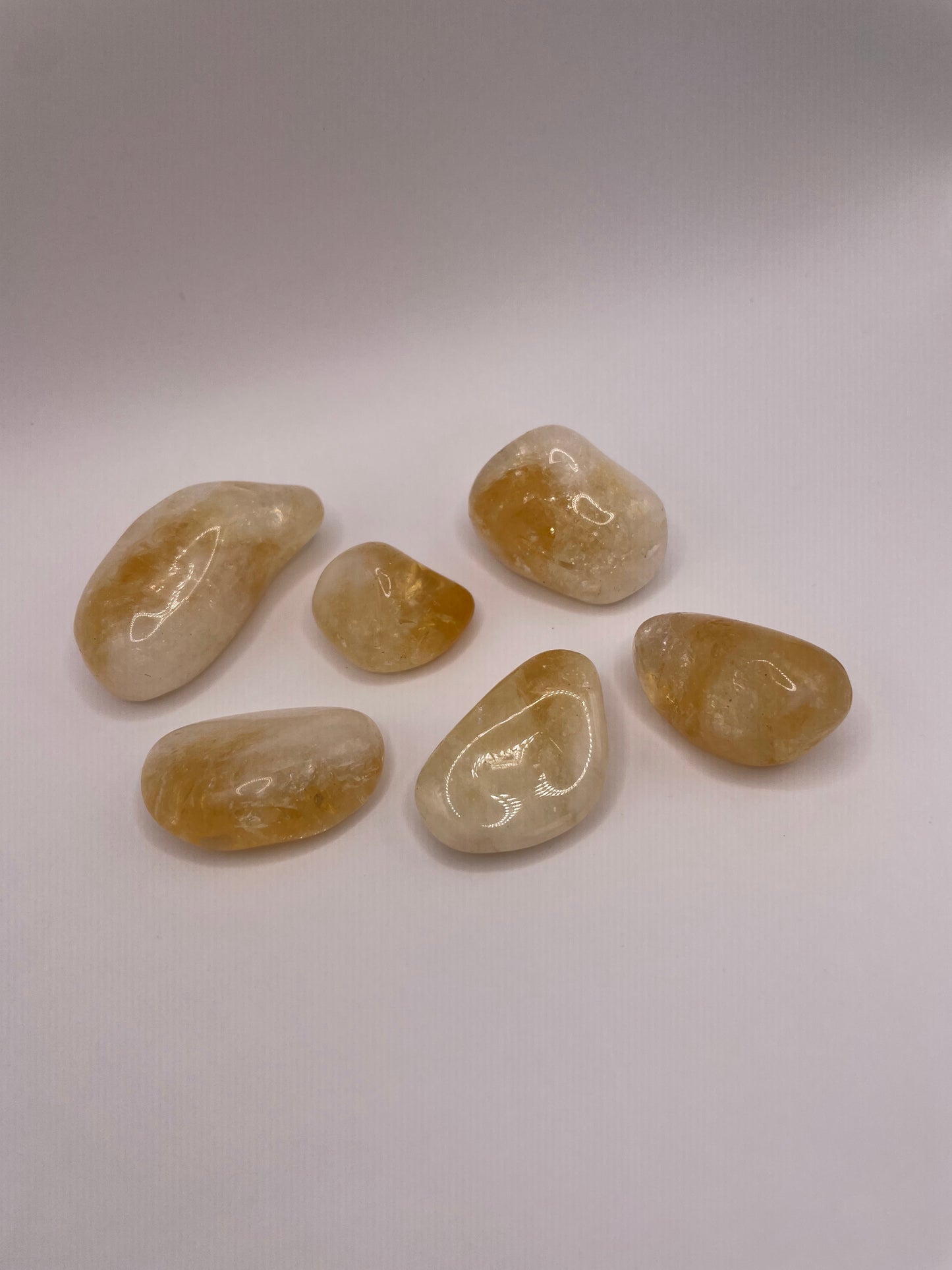 Natural Citrine Tumbled Stone