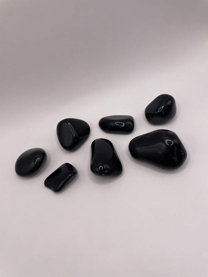 Black Obsidian Tumbled Stone