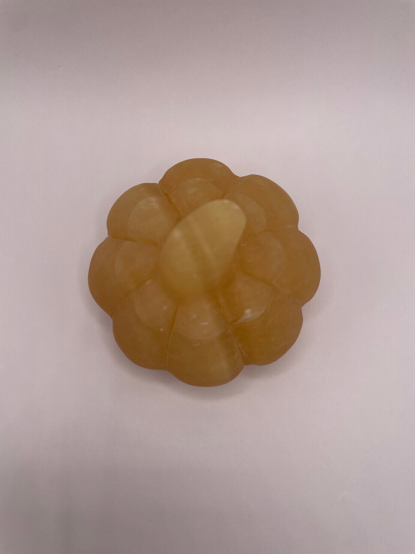 Witching Hour Treasures: Yellow Calcite Pumpkin