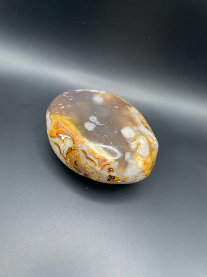 Flower Agate Palm Stone no. 2