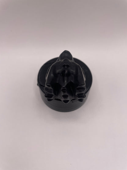 Witching Hour Treasures: Black Obsidian Dragon Skull no. 1