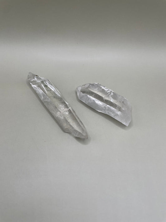 Raw Clear Quartz Point in XS