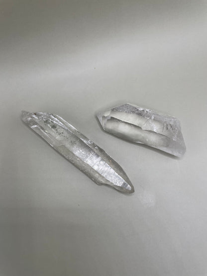 Raw Clear Quartz Point in XS