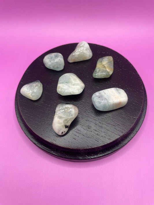 Small Tumbled Aquamarine Crystal