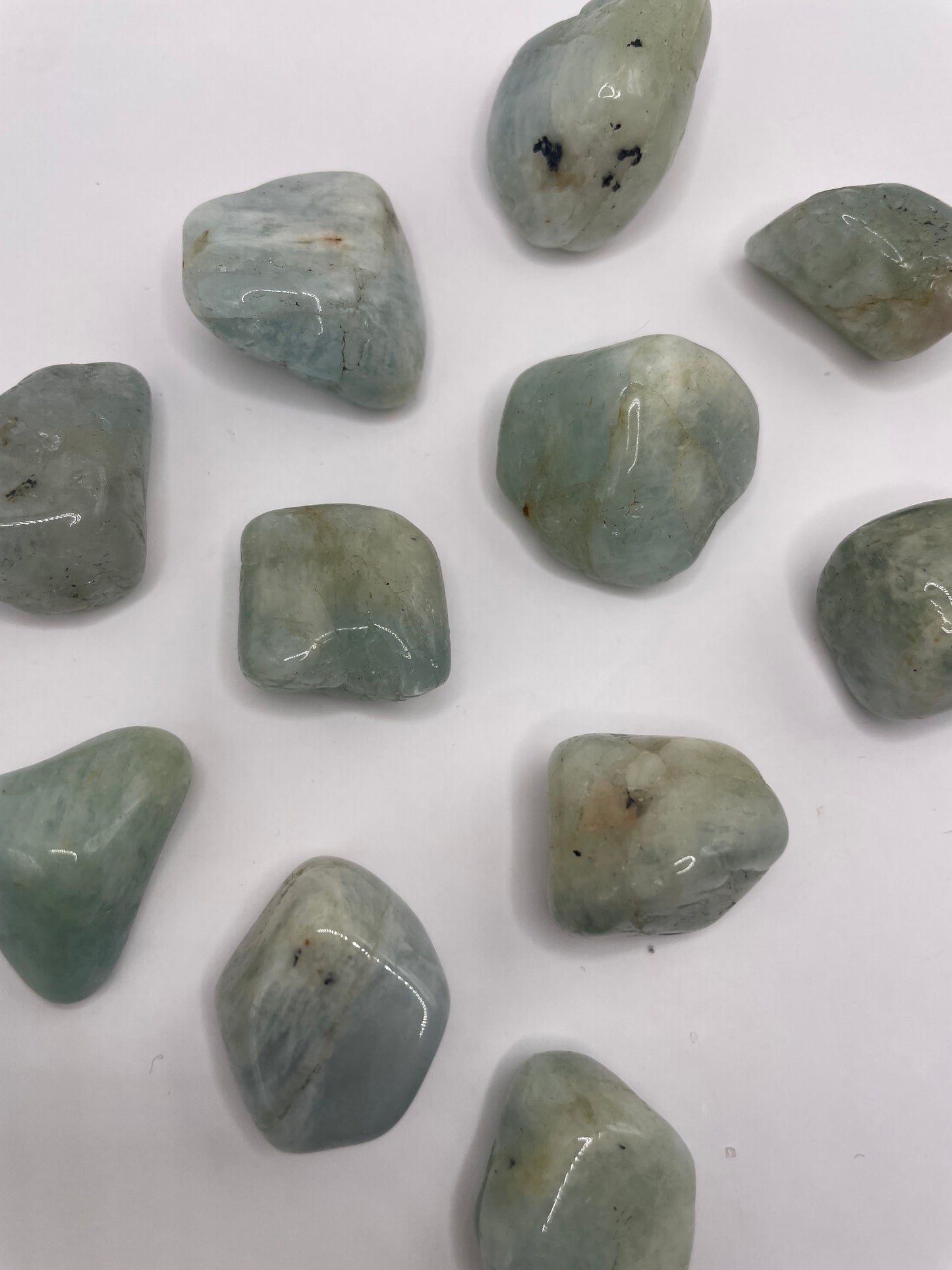 Medium Tumbled Aquamarine Crystal