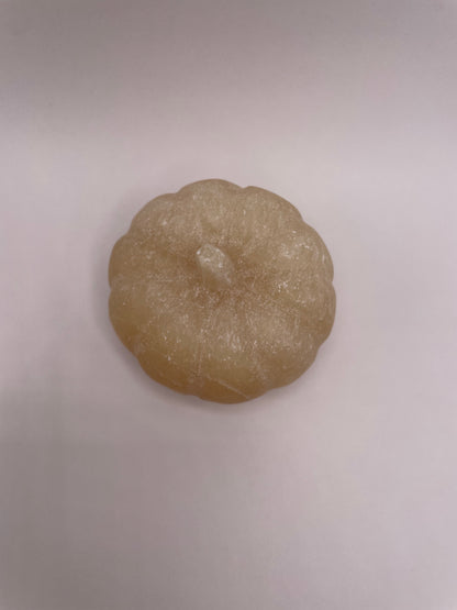 Witching Hour Treasures: Creamy Yellow Calcite Pumpkin no. 1