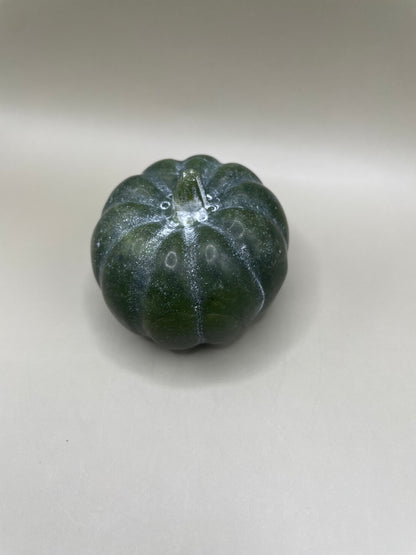 Witching Hour Treasures: Green Nephrite Jade Pumpkin no. 1