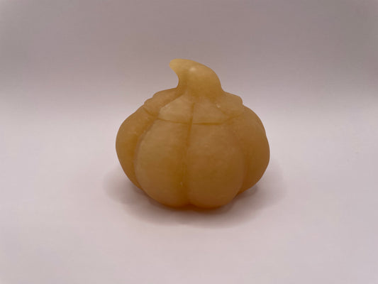 Witching Hour Treasures: Yellow Calcite Pumpkin