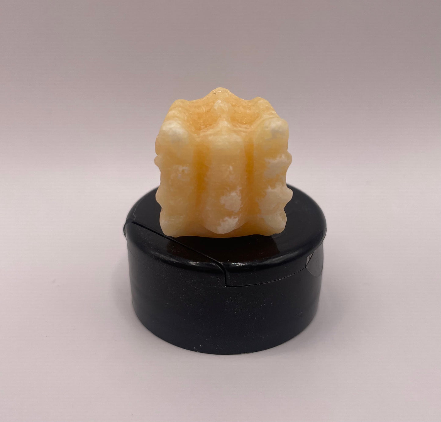 Witching Hour Treasures: Yellow Calcite Dragon Skull no. 1