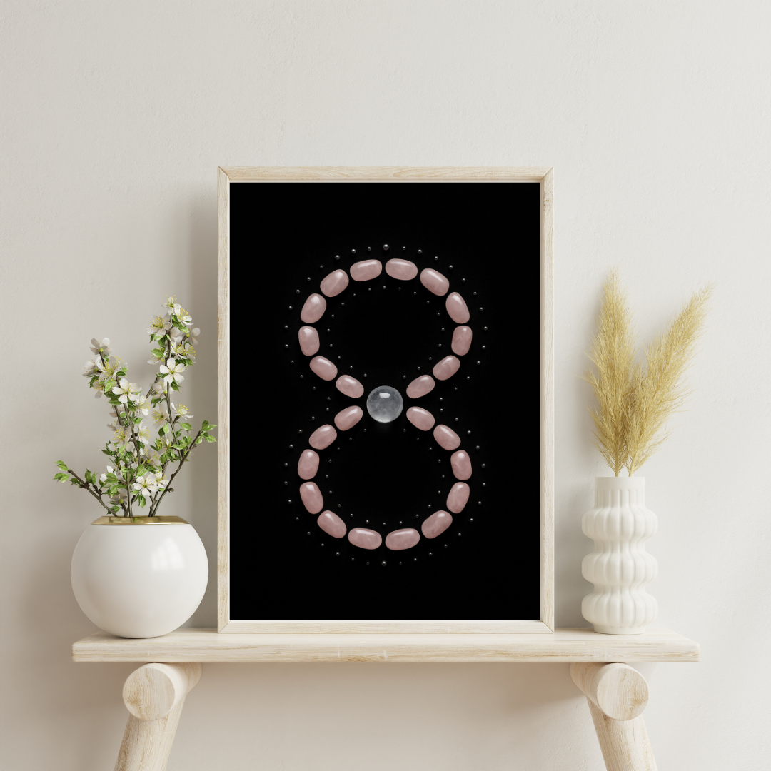 Crystal Grids - Infinity Loop (Love & Continuity) Digital Print