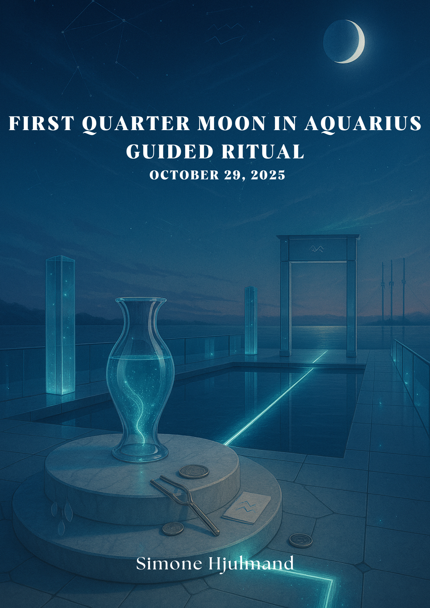 First Quarter Moon in Aquarius (October 29, 2025) Guided Ritual