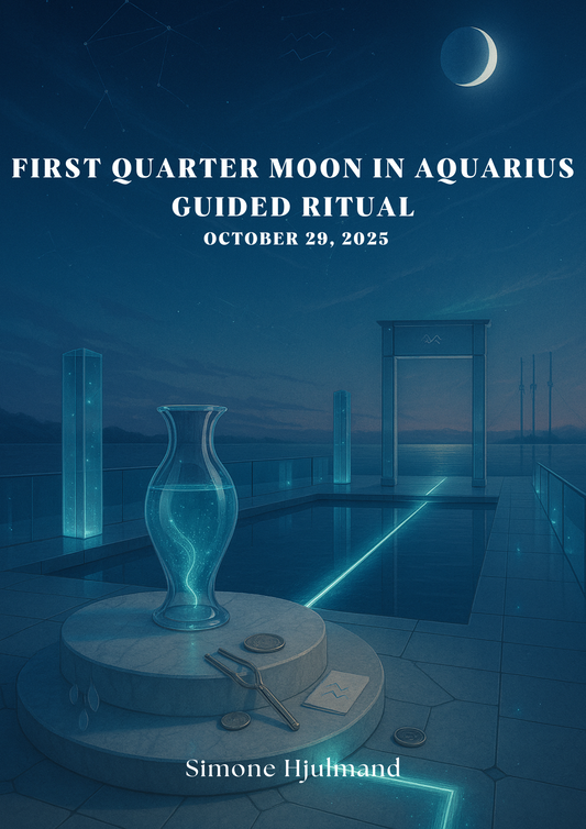First Quarter Moon in Aquarius (October 29, 2025) Guided Ritual