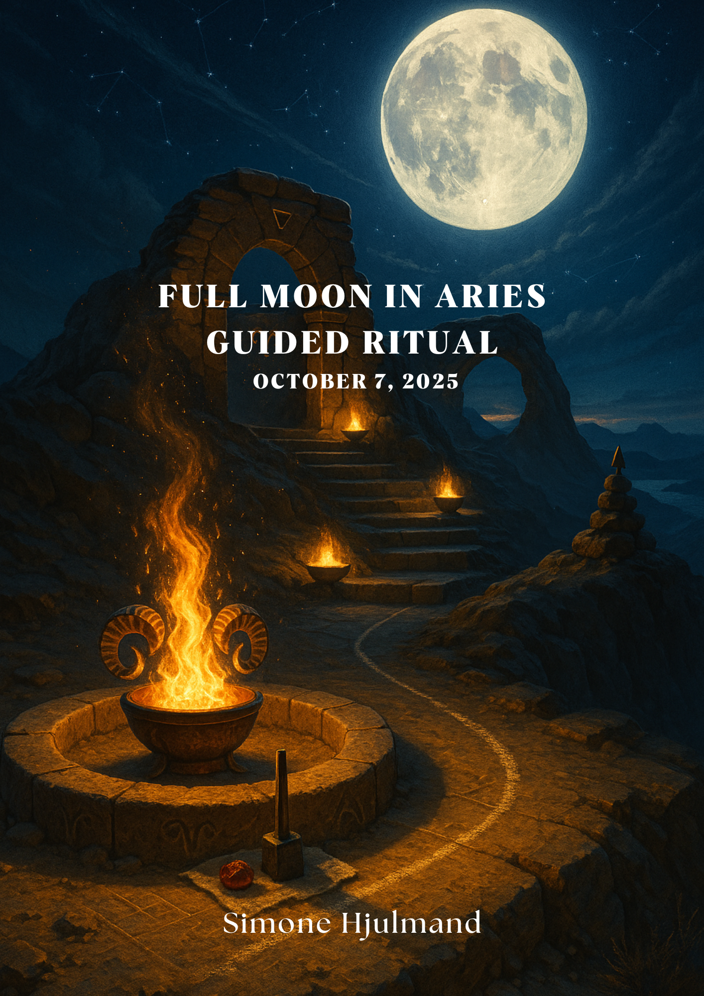 Full Moon in Aries (October 7, 2025) Guided Ritual