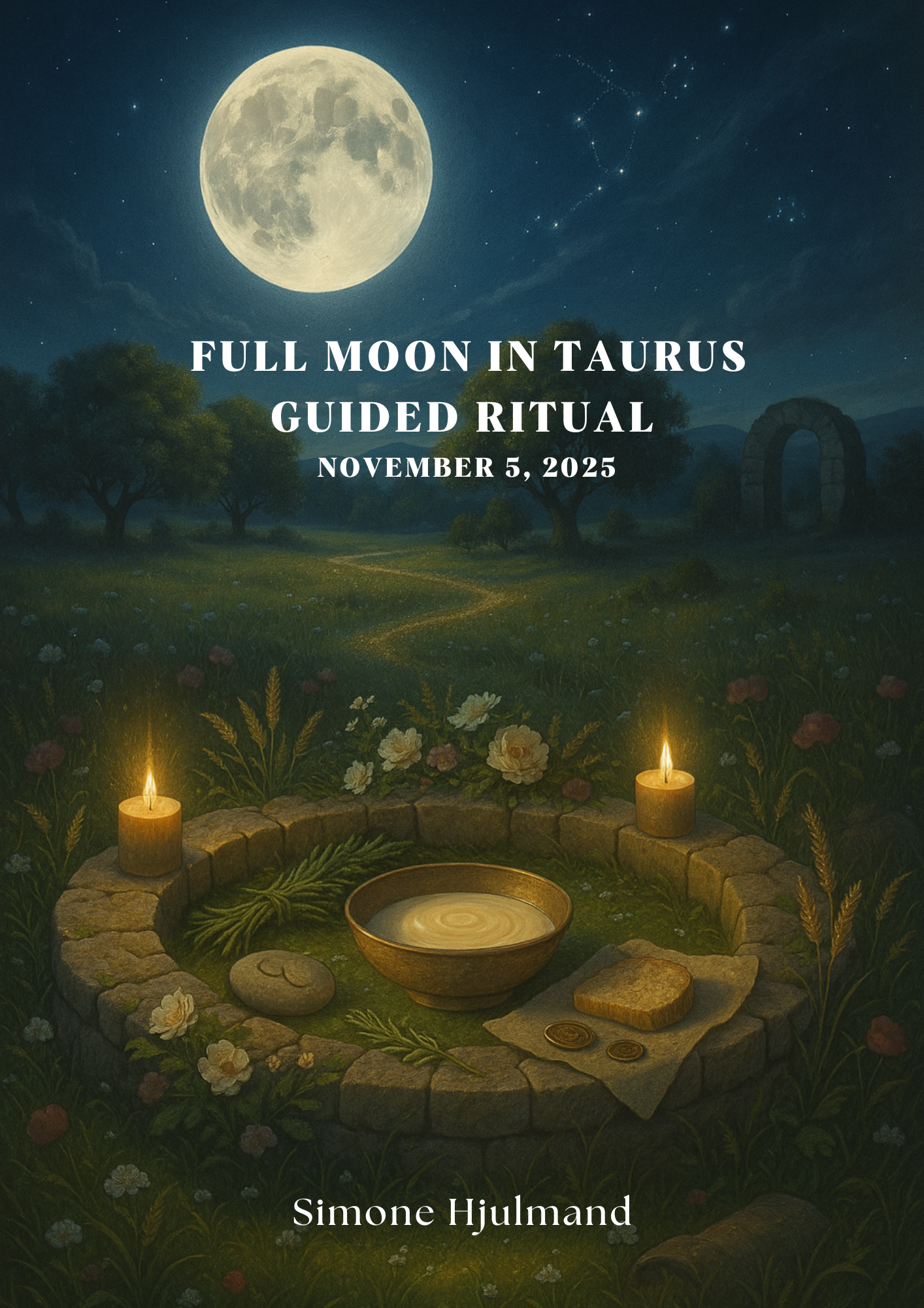 Full Moon in Taurus (November 5, 2025) Guided Ritual
