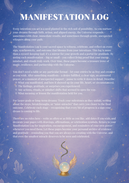 The Astra Sanctuary's Grimoire of Manifestation