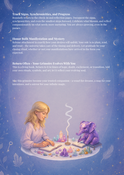 The Astra Sanctuary's Grimoire of Manifestation