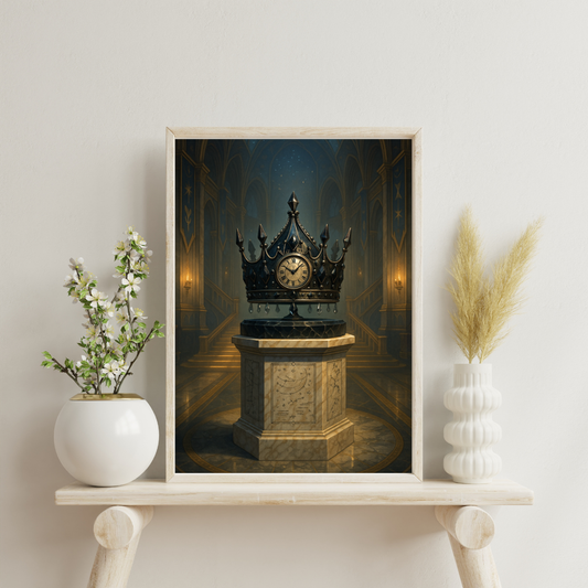 Astrological Houses Crowns - 10th House Digital Print