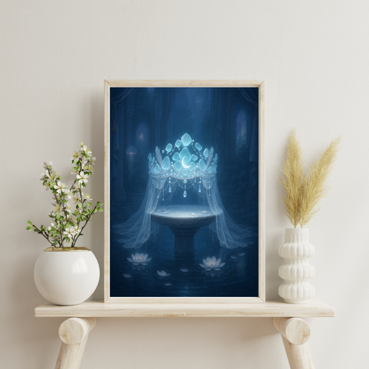 Astrological Houses Crowns - 12th House Digital Print