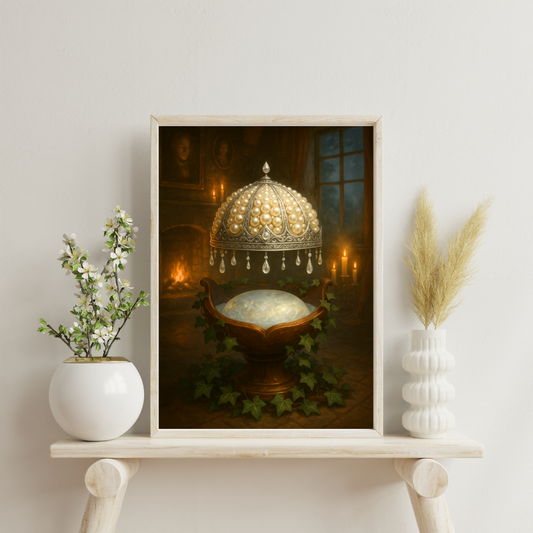 Astrological Houses Crowns - 4th House Digital Print