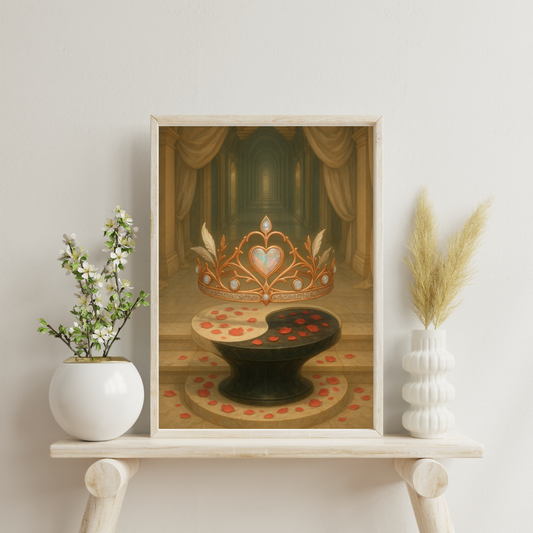 Astrological Houses Crowns - 7th House Digital Print