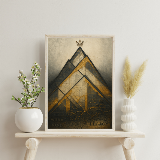 Astrological Houses Echoes - 10th House Digital Print