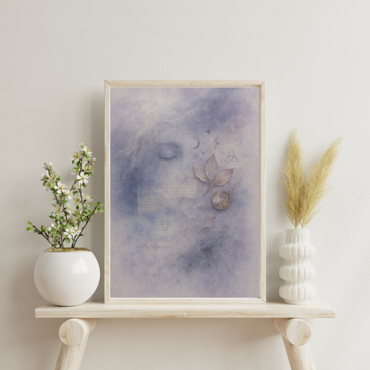 Astrological Houses Echoes - 12th House Digital Print