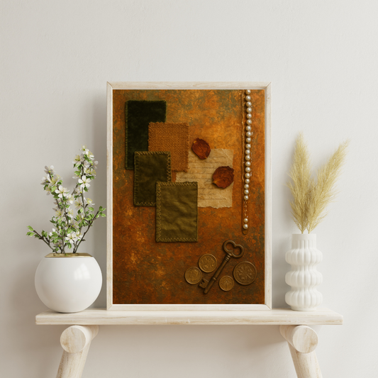 Astrological Houses Echoes - 2nd House Digital Print