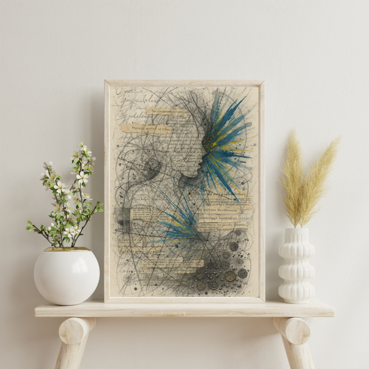Astrological Houses Echoes - 3rd House Digital Print