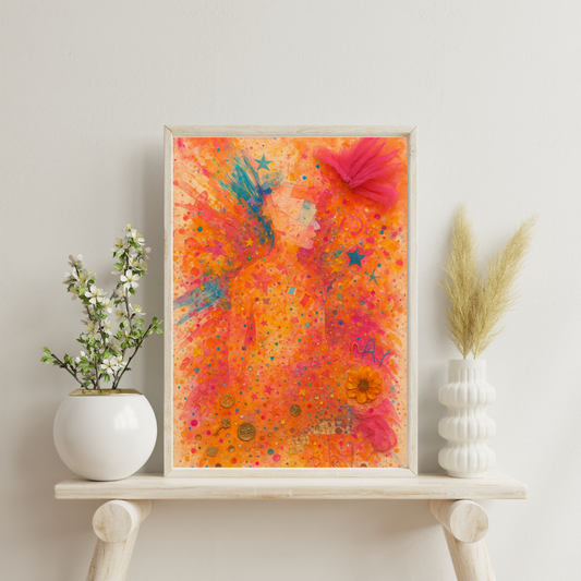 Astrological Houses Echoes - 5th House Digital Print