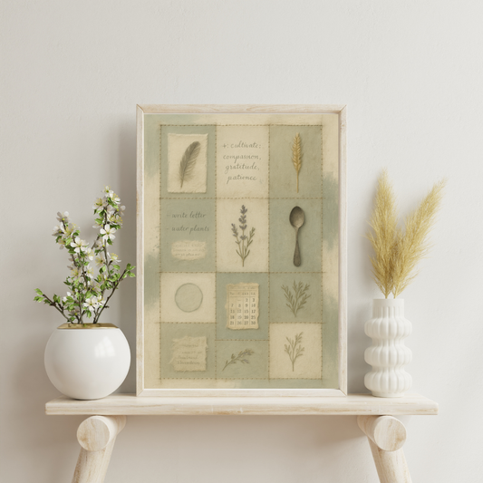 Astrological Houses Echoes - 6th House Digital Print